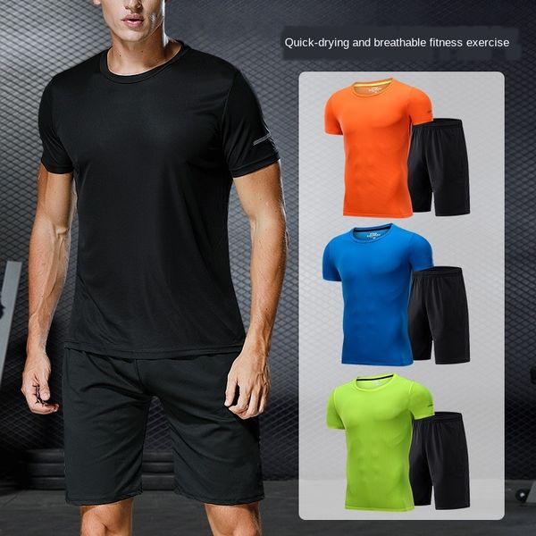 1lbiu fitness suit men's summer quick-drying clothes thin basketball training short-sleeved shorts night marathon team sportswear baske, White;black
1lbiu fitness suit men's summer quick-drying clothes thin basketball training short-sleeved shorts night marathon team sportswear baske, White;black