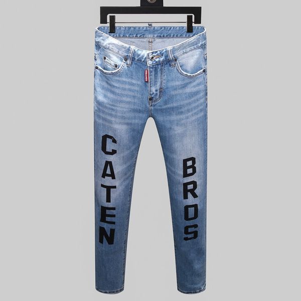 2020 new mens jeans distressed motorcycle biker jeans skinny slim ripped hole lette version skinny broken men pants, Blue
2020 new mens jeans distressed motorcycle biker jeans skinny slim ripped hole lette version skinny broken men pants, Blue