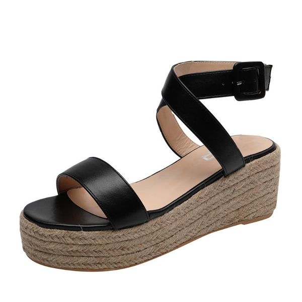 sagace women sandals summer fashion ladies rope sandals waterproof platform simple high heels females shoes, Black
sagace women sandals summer fashion ladies rope sandals waterproof platform simple high heels females shoes, Black