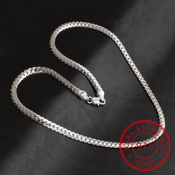2020 new 5mm fashion chain 925 sterling silver necklace pendant men jewelry full side necklace
2020 new 5mm fashion chain 925 sterling silver necklace pendant men jewelry full side necklace