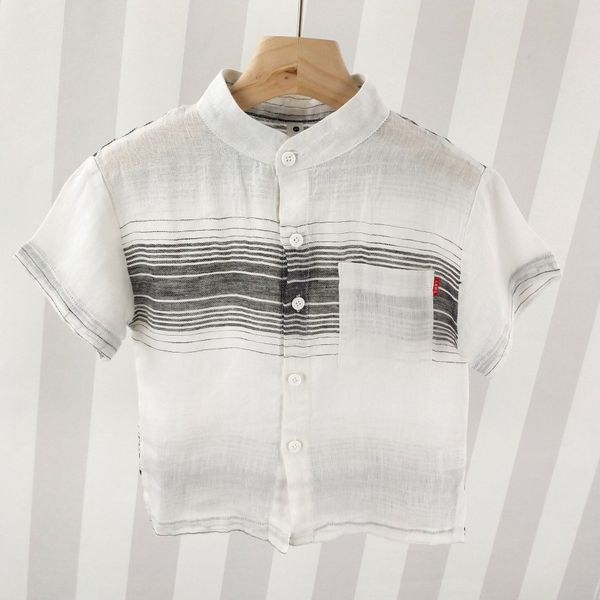 smby flagship store 2019 shirt children's clothing wear boys' summer wear children's cotton thin shirt 276, White;black
smby flagship store 2019 shirt children's clothing wear boys' summer wear children's cotton thin shirt 276, White;black