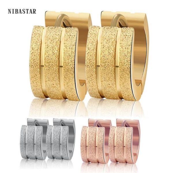 frosted surface hoop earrings 316l stainless steel statement earrings trendy women jewelry, Golden;silver
frosted surface hoop earrings 316l stainless steel statement earrings trendy women jewelry, Golden;silver