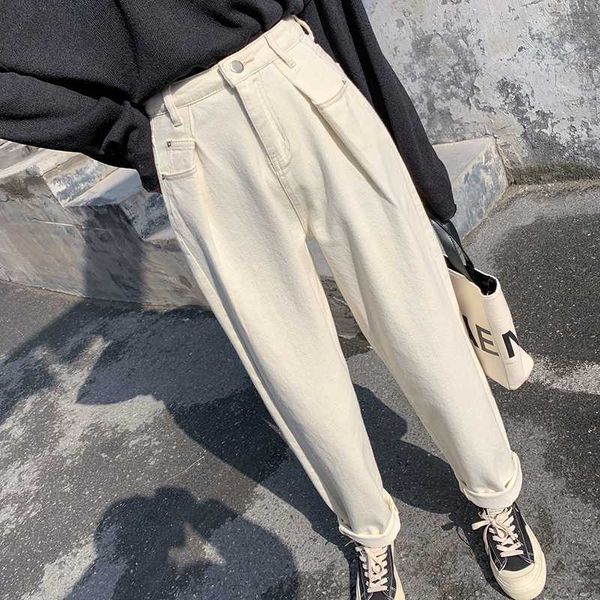 high waist loose jeans woman spring autumn plus size mom straight jeans ladies women sreetwear casual beige mujer, Blue
high waist loose jeans woman spring autumn plus size mom straight jeans ladies women sreetwear casual beige mujer, Blue
