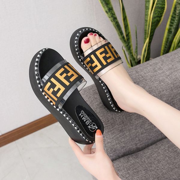 uuwby large size thick-soled slippers women's summer outdoor wear 2020 summer korean style flip-flops shoesflat shoes shoesletter flip
uuwby large size thick-soled slippers women's summer outdoor wear 2020 summer korean style flip-flops shoesflat shoes shoesletter flip
