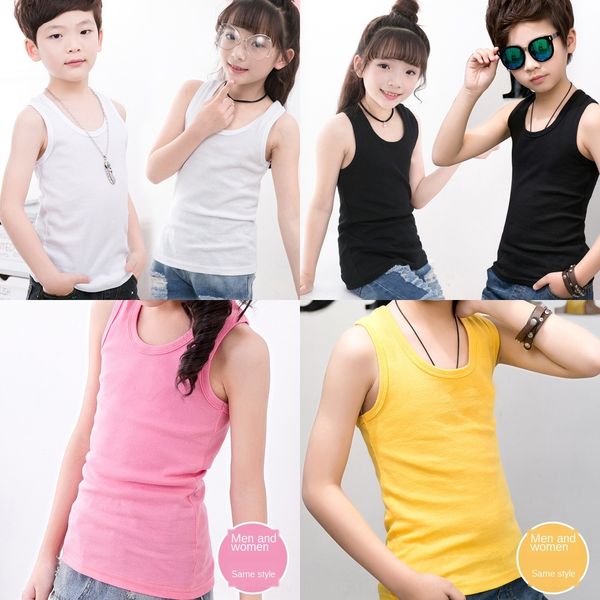 children's summer boy's girl's small camisole i-shaped children's cotton summer cotton boy's vest girl's small, Blue
children's summer boy's girl's small camisole i-shaped children's cotton summer cotton boy's vest girl's small, Blue