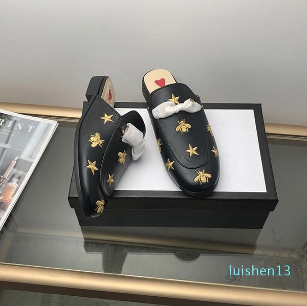 new women genuine leather leisure time support cool slipper woman ma xiankou muller shoe dawdler single shoe high-end brand designer llll13, Black
new women genuine leather leisure time support cool slipper woman ma xiankou muller shoe dawdler single shoe high-end brand designer llll13, Black