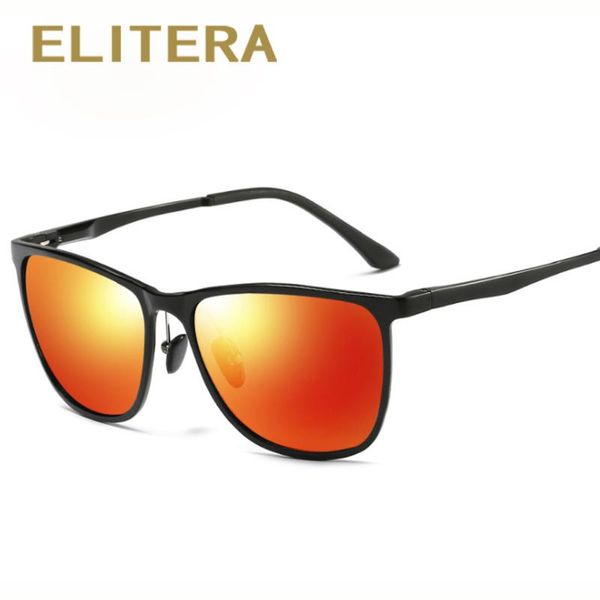 elitera square men's women's polarzied sunglasses uv protection lens, White;black
elitera square men's women's polarzied sunglasses uv protection lens, White;black
