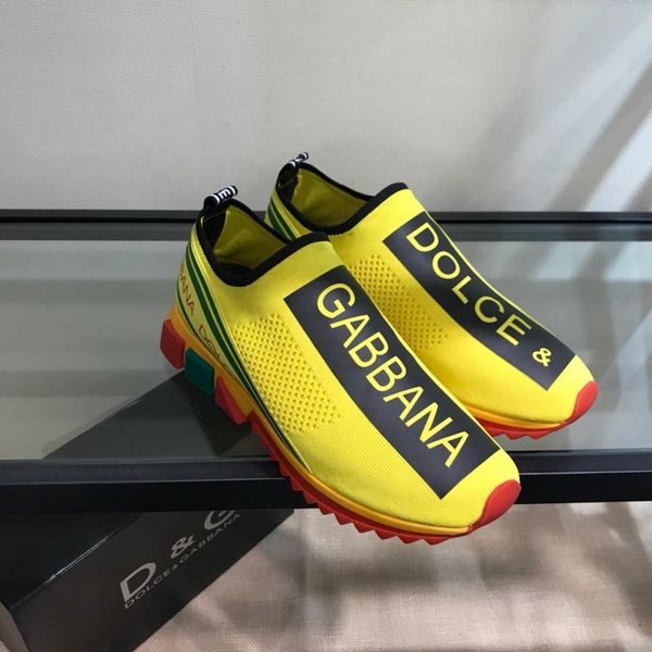 2019o new mesh socks casual letter sports flat round head a pedal men's low shoes original box delivery 38-44, Black
2019o new mesh socks casual letter sports flat round head a pedal men's low shoes original box delivery 38-44, Black