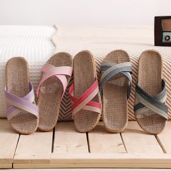 men's fashion casual slip on cane slides indoor home slippers beach shoes flax outdoor bohemian casual beach antiskid slipper, Black
men's fashion casual slip on cane slides indoor home slippers beach shoes flax outdoor bohemian casual beach antiskid slipper, Black