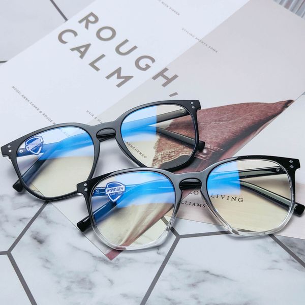 tr90 anti-blue-ray frame internet celebrities matching eyeglasses fixing device large sheet insert glasses frame, Silver
tr90 anti-blue-ray frame internet celebrities matching eyeglasses fixing device large sheet insert glasses frame, Silver