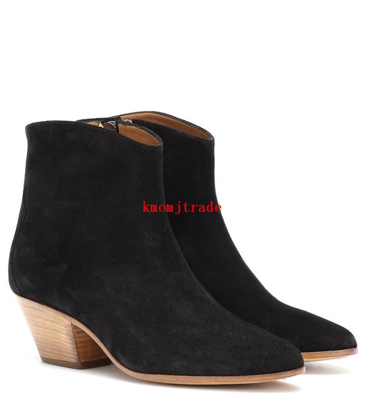 woman black genuine suede leather isabel paris marant dacken suede ankle boots round toe side zip marant shoes
woman black genuine suede leather isabel paris marant dacken suede ankle boots round toe side zip marant shoes