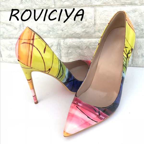 graffiti yellow pumps women's shoes 12cm pointed toe stilettos shallow pointed toe high heel party shoe qp007 roviciya, Black
graffiti yellow pumps women's shoes 12cm pointed toe stilettos shallow pointed toe high heel party shoe qp007 roviciya, Black