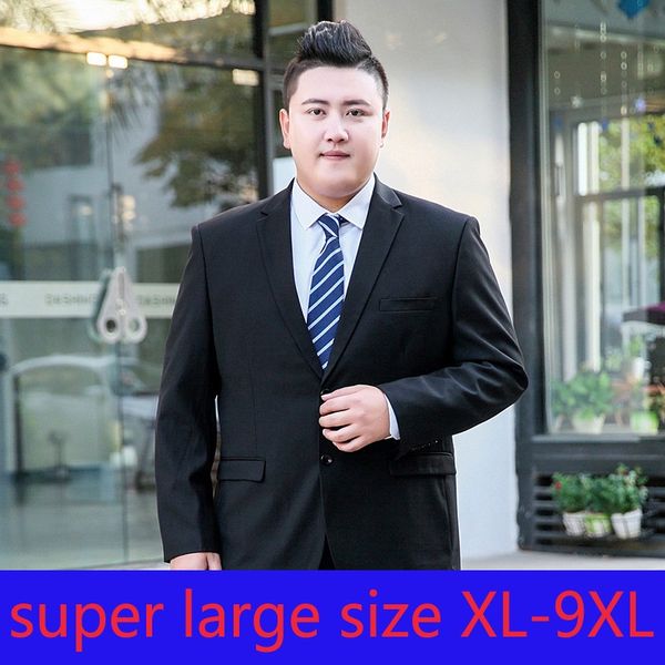 men's suits & blazers arrivla fashion extra large single breasted casual jacket suit men plus size xl 2xl 3xl 4xl 5xl 6xl 7xl 8, White;black
men's suits & blazers arrivla fashion extra large single breasted casual jacket suit men plus size xl 2xl 3xl 4xl 5xl 6xl 7xl 8, White;black