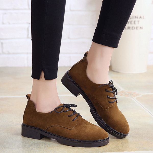 autumn women retro woman flock lace up female platfrom low heel shoes comfortable women's classic round toe footwear 2020, Black
autumn women retro woman flock lace up female platfrom low heel shoes comfortable women's classic round toe footwear 2020, Black