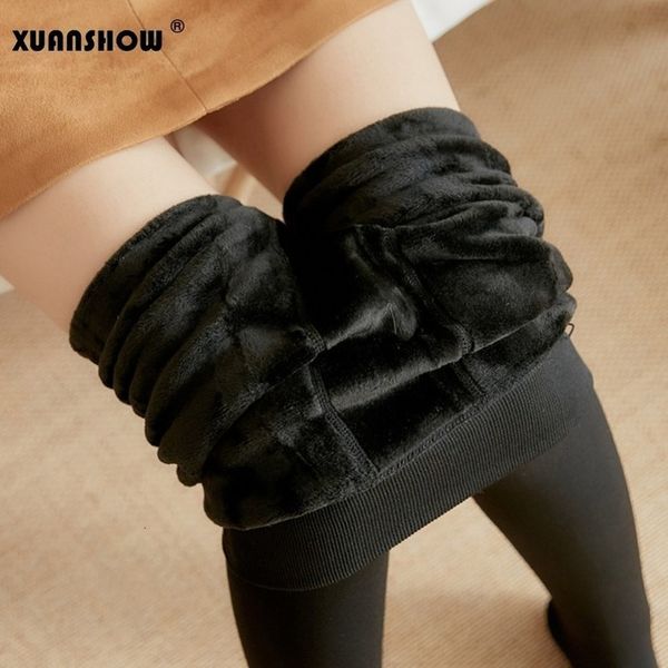 xuanshow зима женщины legging сгущает velvet гетры женский слим шаг на стопе сохранить теплые длинные брюки one piece, Black
xuanshow зима женщины legging сгущает velvet гетры женский слим шаг на стопе сохранить теплые длинные брюки one piece, Black