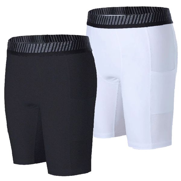 running shorts gym men fitness leggings compression underwear crossfit sport training basketball bottoms, Black;blue
running shorts gym men fitness leggings compression underwear crossfit sport training basketball bottoms, Black;blue