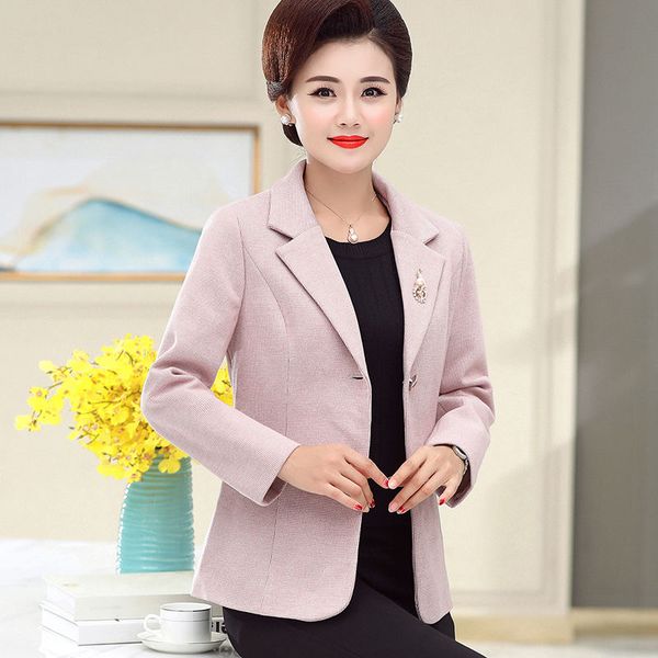 middle-aged and elderly spring and autumn jacket middle-aged women's 40-50-year-old mother's small suit thin mid-length western, White;black
middle-aged and elderly spring and autumn jacket middle-aged women's 40-50-year-old mother's small suit thin mid-length western, White;black