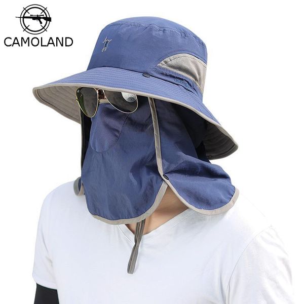 camoland bucket hat with neck flap female summer upf 50+ sun hats male breathable mesh outdoor hiking fishing caps, Blue;gray
camoland bucket hat with neck flap female summer upf 50+ sun hats male breathable mesh outdoor hiking fishing caps, Blue;gray