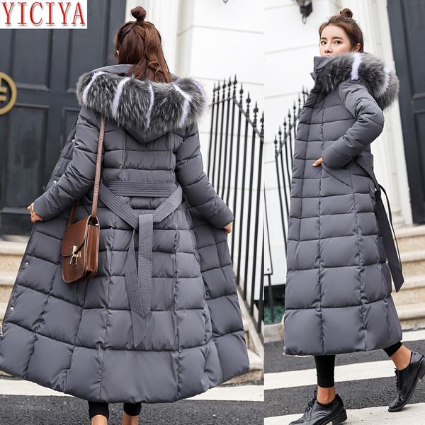 women's down & parkas gray oversized long women 2021 winter hooded jacket plus size large coat thick warm elegant vintage windbreaker, Black
women's down & parkas gray oversized long women 2021 winter hooded jacket plus size large coat thick warm elegant vintage windbreaker, Black