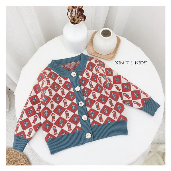 42jv2 xintianli 2020 new boys ' cardigan children's baby knitted xintianli 2020 new boys sweater jacquard sweater' jacquard s, Blue
42jv2 xintianli 2020 new boys ' cardigan children's baby knitted xintianli 2020 new boys sweater jacquard sweater' jacquard s, Blue