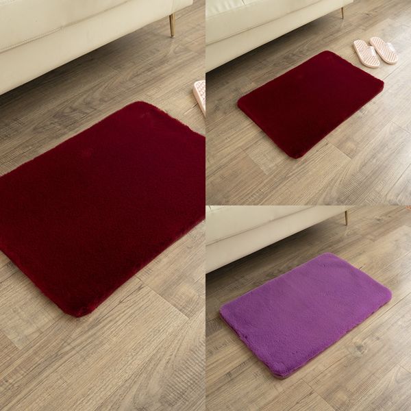 european 2020 new polyester rabbit fur soft solid color comfortable villa floor mat carpet carpet bathroom toilet door absorbent
european 2020 new polyester rabbit fur soft solid color comfortable villa floor mat carpet carpet bathroom toilet door absorbent