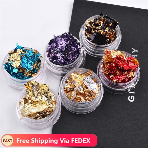 nail art colorful glitter aluminum foils 3d flake sticker uv gel polish full cover laser diy nail decoration tools, Silver;gold
nail art colorful glitter aluminum foils 3d flake sticker uv gel polish full cover laser diy nail decoration tools, Silver;gold