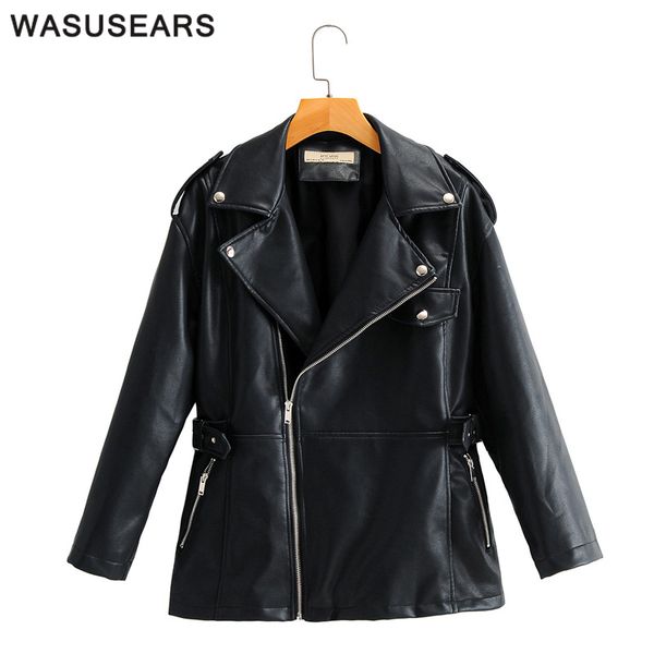 women's leather & faux plus size jacket long women pu coat pink zip up black jackets oversized
women's leather & faux plus size jacket long women pu coat pink zip up black jackets oversized
