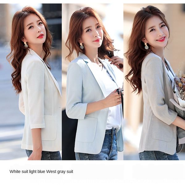 19 new korean style internet celebrity pure color thin outer sun-proof small suit 19 suits new suit, White;black
19 new korean style internet celebrity pure color thin outer sun-proof small suit 19 suits new suit, White;black