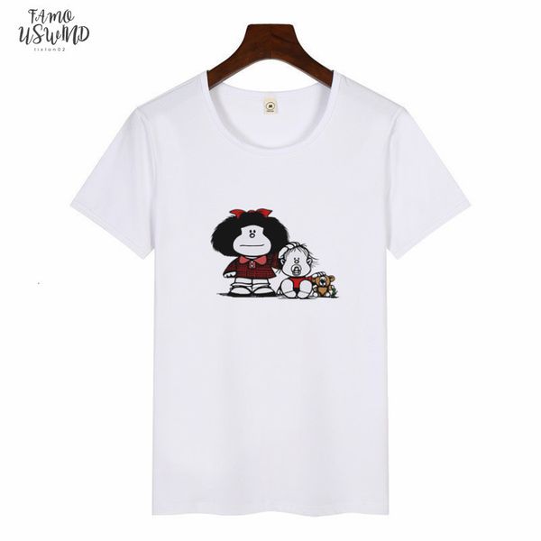 fashion o neck tshirt harajuku cartoon cute toda mafalda print t shirt 2020 v neck women short sleeve girls casual kawaii, White
fashion o neck tshirt harajuku cartoon cute toda mafalda print t shirt 2020 v neck women short sleeve girls casual kawaii, White