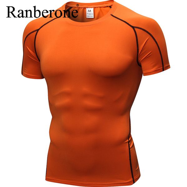 running jerseys ranberone men's t-shirts quick dry compression sport fitness gym shirts bodybuilding sportswear, Black;blue
running jerseys ranberone men's t-shirts quick dry compression sport fitness gym shirts bodybuilding sportswear, Black;blue