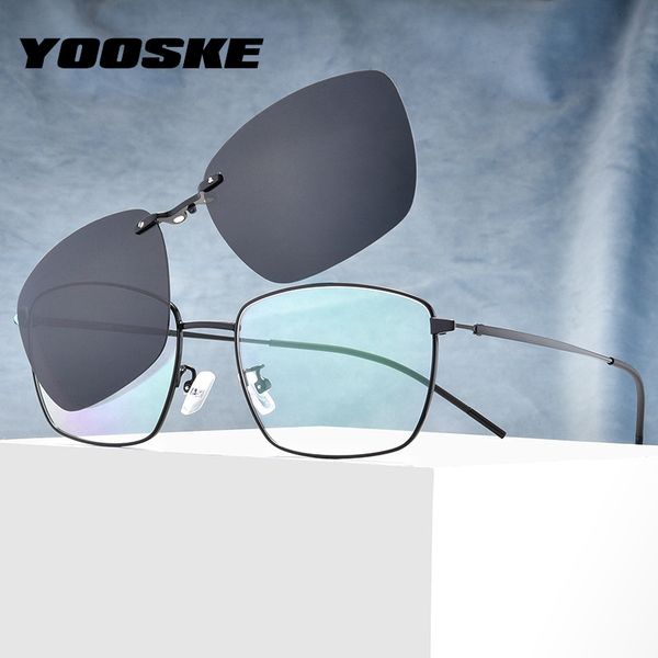 yooske magnetism polarized sunglasses men women clip on glasses prescription eyewear metal frames optical eyeglass, White;black
yooske magnetism polarized sunglasses men women clip on glasses prescription eyewear metal frames optical eyeglass, White;black