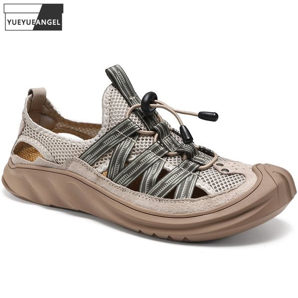outside summer sandal men large size 38-48 hollow out splice mesh wading shoes mens breathable slip on flat fisherman sandals, Black
outside summer sandal men large size 38-48 hollow out splice mesh wading shoes mens breathable slip on flat fisherman sandals, Black