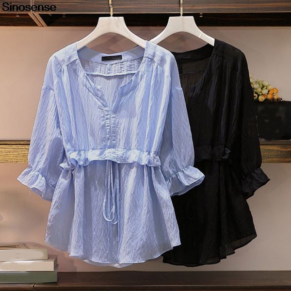 5xl plus size women shirt female blouse half sleeve v neck vintage blouses solid white black ladies work office shirts
5xl plus size women shirt female blouse half sleeve v neck vintage blouses solid white black ladies work office shirts