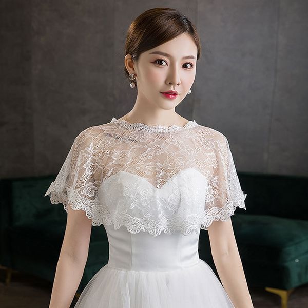 2020 bride shawl wedding cloak lace dress bridesmaid arm-covering wedding veil dress black cloak autumn lace thin summer, Blue;gray
2020 bride shawl wedding cloak lace dress bridesmaid arm-covering wedding veil dress black cloak autumn lace thin summer, Blue;gray