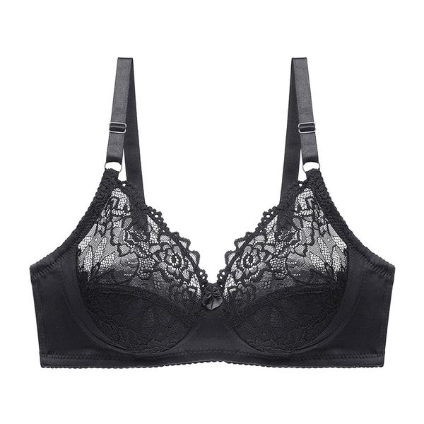 lace bras for women plus size bra ultrathin lingerie transparent bralette female large cup brassiere underwear #f, Red;black 
lace bras for women plus size bra ultrathin lingerie transparent bralette female large cup brassiere underwear #f, Red;black