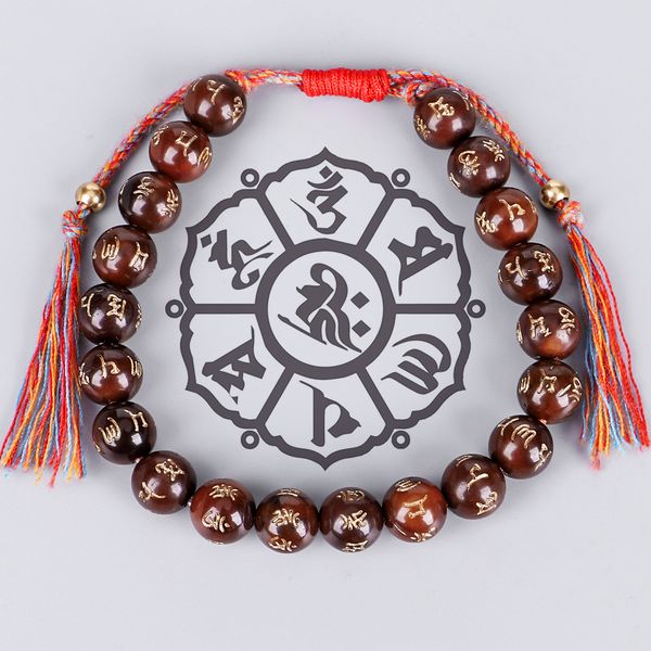 original tibetan buddhist handmade coconut shell bracelet with mantra sign charm cotton thread copper beads tassel bangle y200730, Black
original tibetan buddhist handmade coconut shell bracelet with mantra sign charm cotton thread copper beads tassel bangle y200730, Black