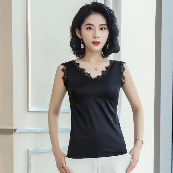 vest base female sling lace lace 2020 autumn new style with small sling temperament v-neck sleeveless outside, Camo
vest base female sling lace lace 2020 autumn new style with small sling temperament v-neck sleeveless outside, Camo