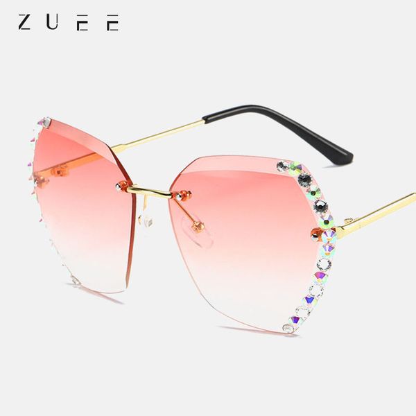 zuee design diamond square sun glasses for female sunglasses fashion oversized rimless sunglasses women famous, White;black
zuee design diamond square sun glasses for female sunglasses fashion oversized rimless sunglasses women famous, White;black