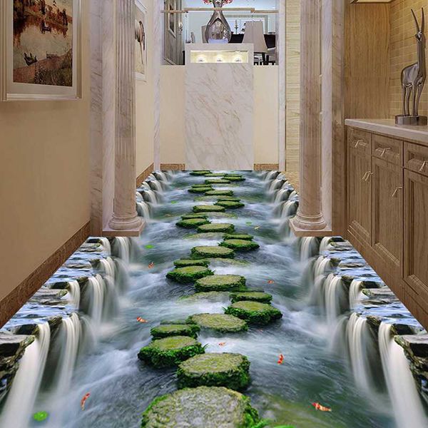 custom any size 3d floor mural wallpaper waterfall creek bridge bathroom kitchen living room walkway 3d floor sticker waterproof
custom any size 3d floor mural wallpaper waterfall creek bridge bathroom kitchen living room walkway 3d floor sticker waterproof