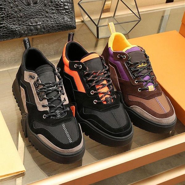 hiking sneaker men 's shoes drop ship fashion classic vintage outdoor walking breathable lace -up design shoes plus size mens luxury s, Black
hiking sneaker men 's shoes drop ship fashion classic vintage outdoor walking breathable lace -up design shoes plus size mens luxury s, Black
