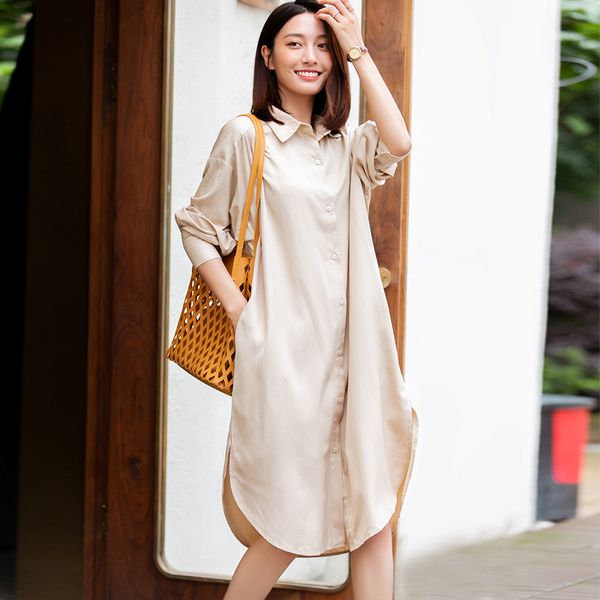 casual dresses korean japan style women shirt dress oversized loose hem split buttons streetwear ins fashion clothes robe vestidos, Black;gray
casual dresses korean japan style women shirt dress oversized loose hem split buttons streetwear ins fashion clothes robe vestidos, Black;gray