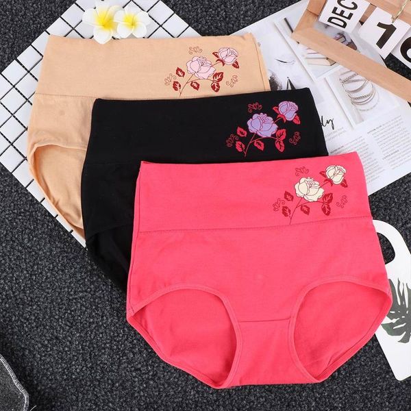 cotton briefs rose embroidered panties seamless body shaper panty high waist postpartum repair women underwear, Black;pink
cotton briefs rose embroidered panties seamless body shaper panty high waist postpartum repair women underwear, Black;pink