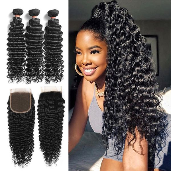 brazilian kinky curly 4 bundles 100% human hair extensions natural color non remy hair ing, Black
brazilian kinky curly 4 bundles 100% human hair extensions natural color non remy hair ing, Black