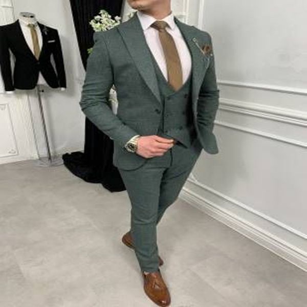 green double-breasted suit mens wedding suits 2020 custom made slim fit business male party suit groom prom tuxedos 3 piece set, White;black
green double-breasted suit mens wedding suits 2020 custom made slim fit business male party suit groom prom tuxedos 3 piece set, White;black