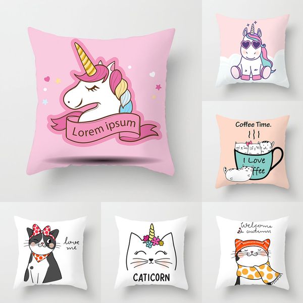 ywzn cute unicorn cushion cover cartoon animal cat flamingo polyester throw pillow case cover unicorn decoration pillowcases
ywzn cute unicorn cushion cover cartoon animal cat flamingo polyester throw pillow case cover unicorn decoration pillowcases