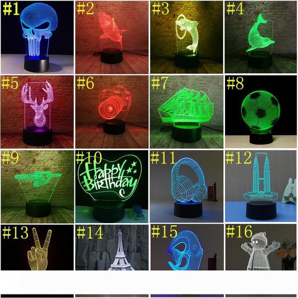 3d led свет 7 цветной сенсорный переключатель led night light акриловые 3d оптическая иллюзия лампа атмосфера новизны освещения 48 pattern д
3d led свет 7 цветной сенсорный переключатель led night light акриловые 3d оптическая иллюзия лампа атмосфера новизны освещения 48 pattern д