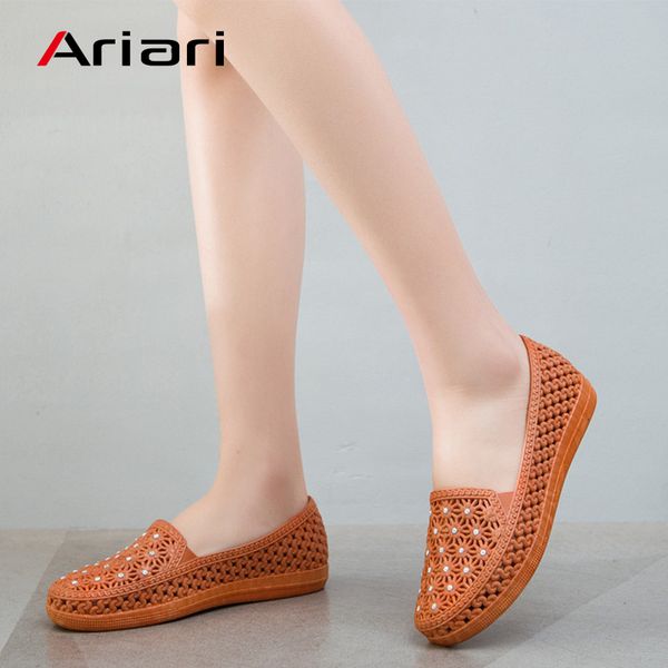 shoes women hollow out lady beach sandal slip on shoe summer leisure woman flats candy color bling women loafers breathable y200620, Black
shoes women hollow out lady beach sandal slip on shoe summer leisure woman flats candy color bling women loafers breathable y200620, Black