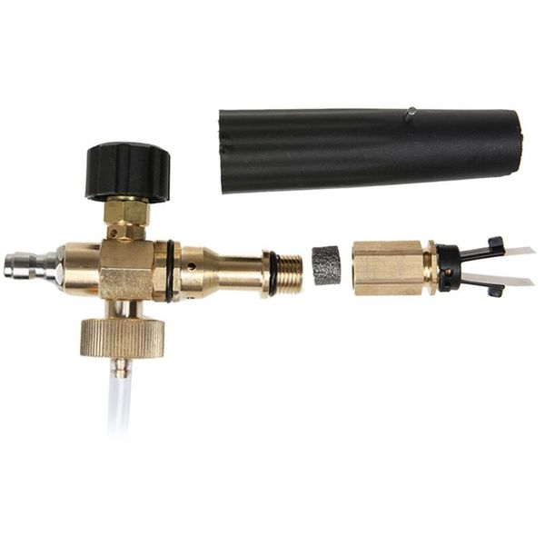 new useful snow foam lance pressure washer soap bottle gun with different gun tail interface for karcher lavor nilfisk
new useful snow foam lance pressure washer soap bottle gun with different gun tail interface for karcher lavor nilfisk