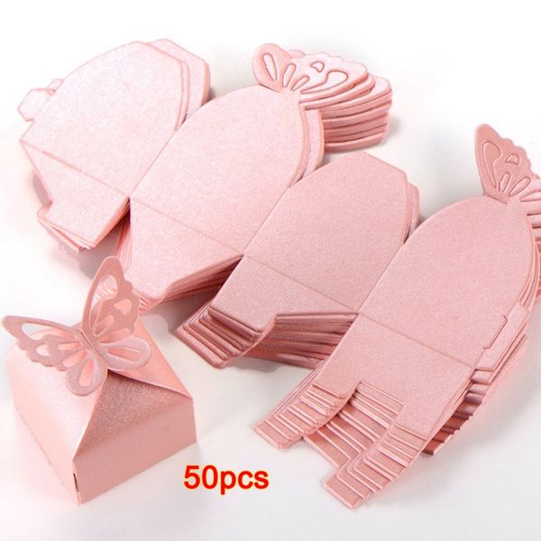 50pcs butterfly decoration boite a dragees wedding decoration baptism birth rose
50pcs butterfly decoration boite a dragees wedding decoration baptism birth rose