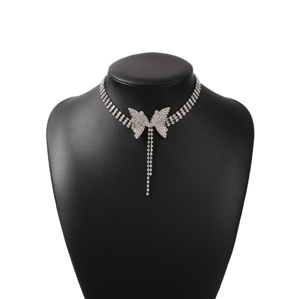 beautiful butterfly necklace for women girls sparkling full rhinestone diamonds tassel choker necklace jewelry fashion designer silver gold
beautiful butterfly necklace for women girls sparkling full rhinestone diamonds tassel choker necklace jewelry fashion designer silver gold